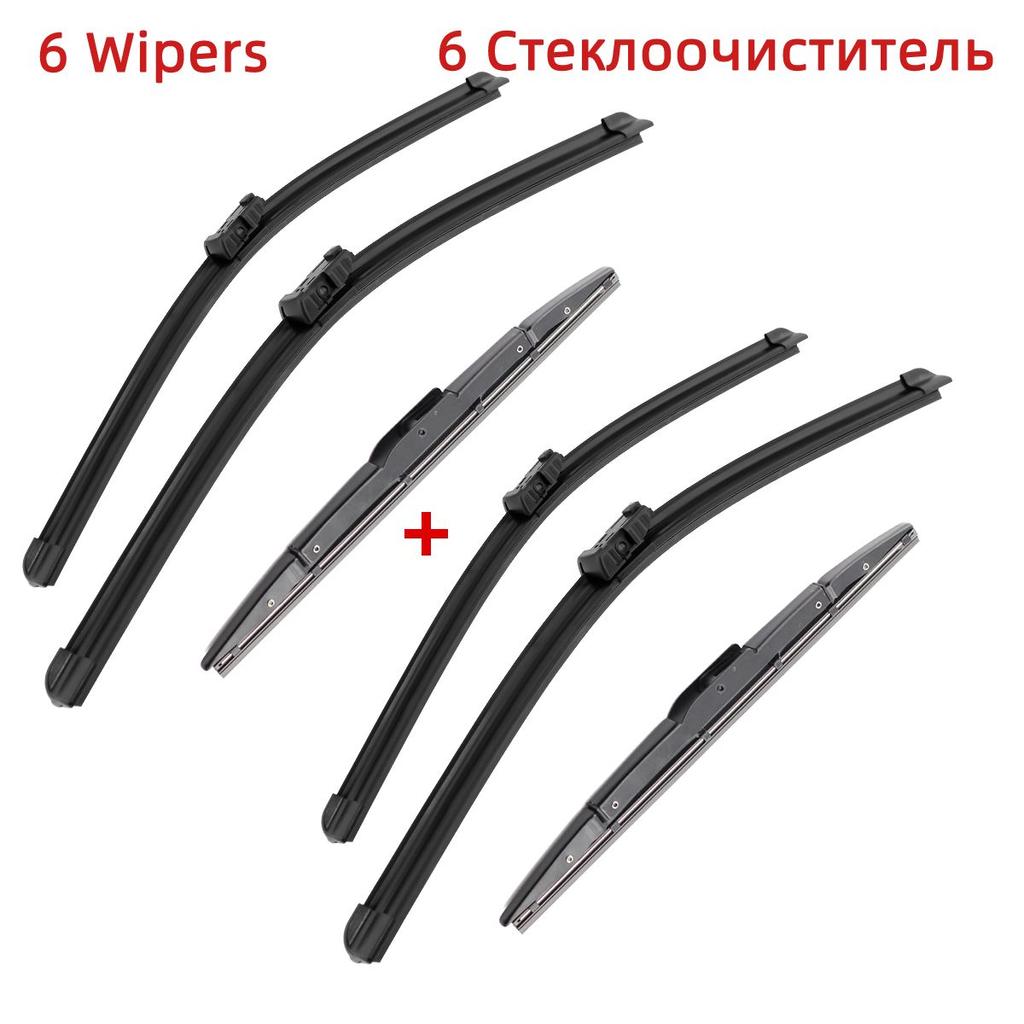 3PCS Wiper Blades For Cadillac SRX 2010-2016 26" 17" 13" Fit Front Windshield Windscreen Window Brushes Cutter Accessories2012 2013 2014 2015 2016