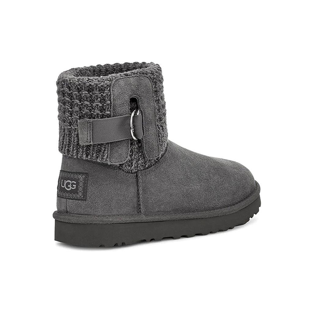 New UGG Classic Solene Mini Cozy Stay Warm Outdoor Casual Gray Women's 1113463-CHRC
