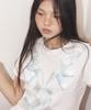 Yeongmailweeo Ribbon T-Shirt (Blue)