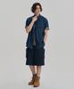 Jenyujeu Eyelets Bermuda Pants - Navy