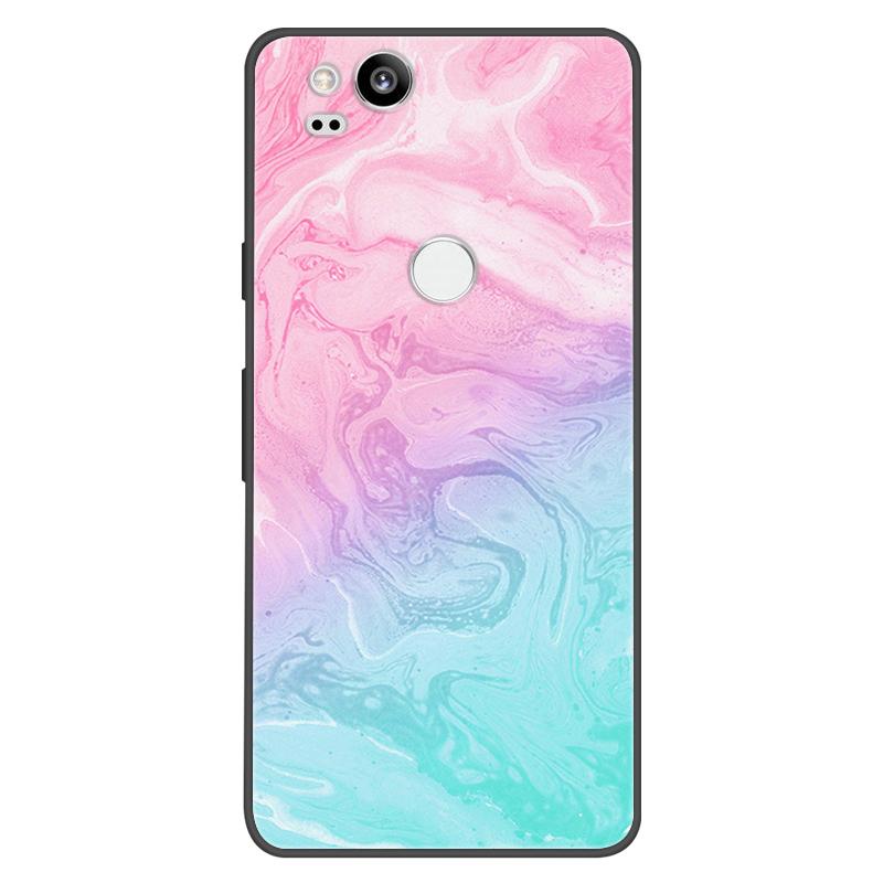 For Google Pixel 2 Case Soft Black Silicone Bumper Butterfly Phone Cover for Googe Pixel2 2XL Pixel2XL 2 Cases Fundas Coque