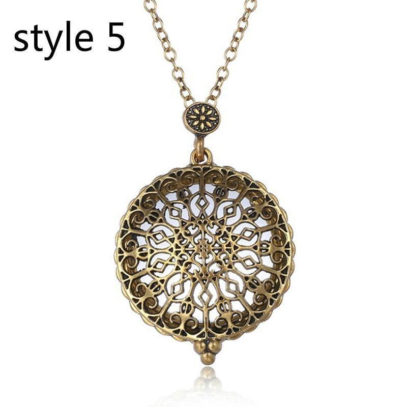 

Полая ретро винтажная цепочка увеличительное стекло новое ожерелье кулон подарок бабушке дедушке 5