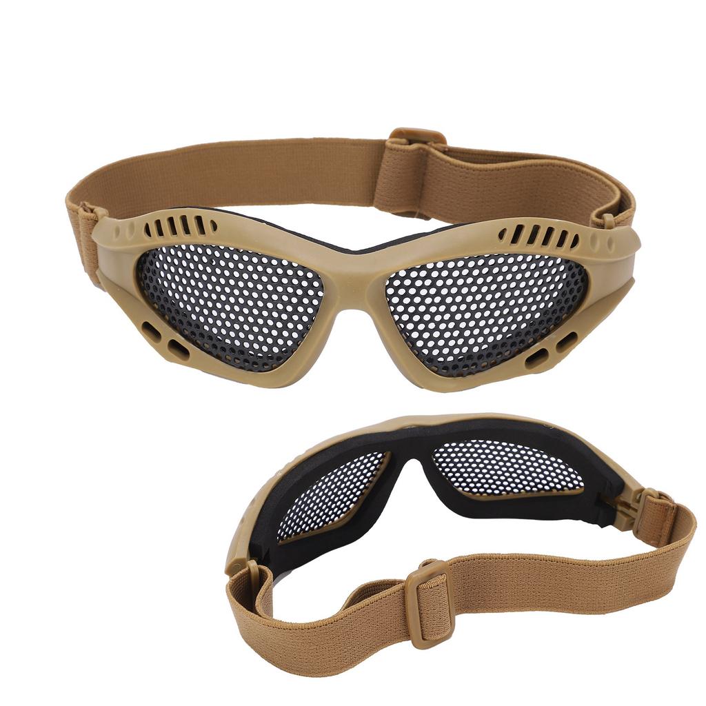 Mesh Safety Glasses Impact Resistant High Toughness Breathable Protective Goggles for Shooting
