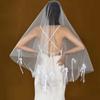 Elegant Wedding Ceremony Bridal Veil Single Layered Bowknot Wedding Veil Engagement Event Veil Bride Veil Headpiece