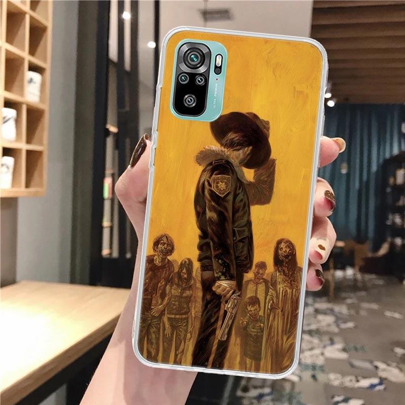 The Walking Deads TV Soft Phone Case For Xiaomi Redmi 10 10A 10C 9 9A 9C 9T 12 12C 8 8A 7 7A 6 6A S2 K20 K40 Pro 10X K30 Coque