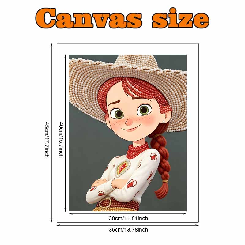 Disney Pintura com Pérolas Toy Story Kit de Arte Trish Iniciante Adulto Decoração de Parede para Casa Forma Especial