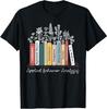 Applied Behavior Analysis Book Wildflower ABA RBT Therapist T-Shirt