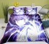 2026 New Anime Hunter X Hunter  Bedding Set, Includes Large and King Size Bedding, Perfect Holiday Gift