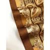 1pc Women's Paisley Printed Bandana, Silk Headscarf Elegant Headwrap For Daily Wear Skull Skeleton