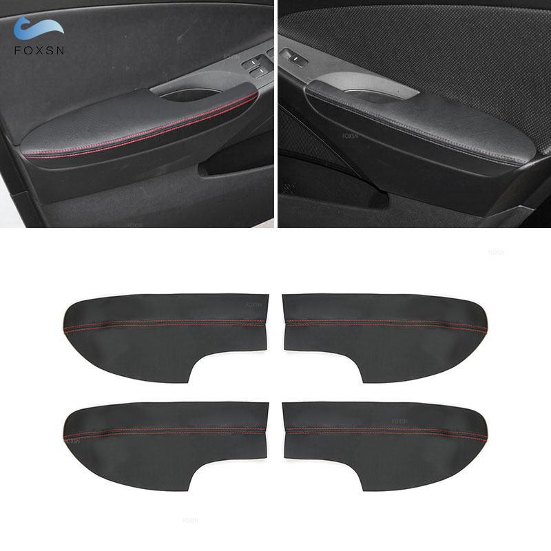 

Мягкий кожаный чехол на дверной подлокотник из микрофибры для Hyundai Sonata 8th 2011 2012 2013 2014, чехол на подлокотник внутренней двери автомобиля