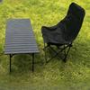 OIMG Outdoor Portable Folding Moon Chair