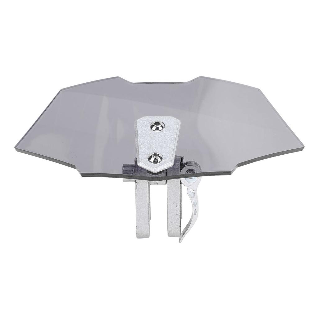 Motocyklový plexisklo Akrylové Zvýšené Nastavitelné S Klipem Deflektor Větru Rozšíření Čelního Skla pro