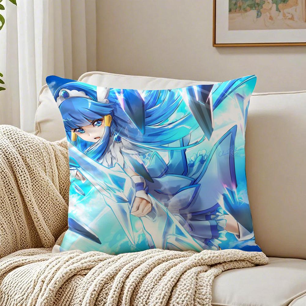 Anime MagicalGirl SSmile PPrecures PPretty Cushion Cover Pillowcase Antidustmite Living Room Sofa Decor Cushion Room