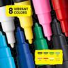 Posca Mitsubishi PC3M8C Water-based Pencil, Posca Fine Shape, Round Core, 8 Colors