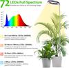 Full Spectrum LED Grow Light for Hydroponic Seedlings, Vegetables & Flowers - Lifting Desktop Quantum Board