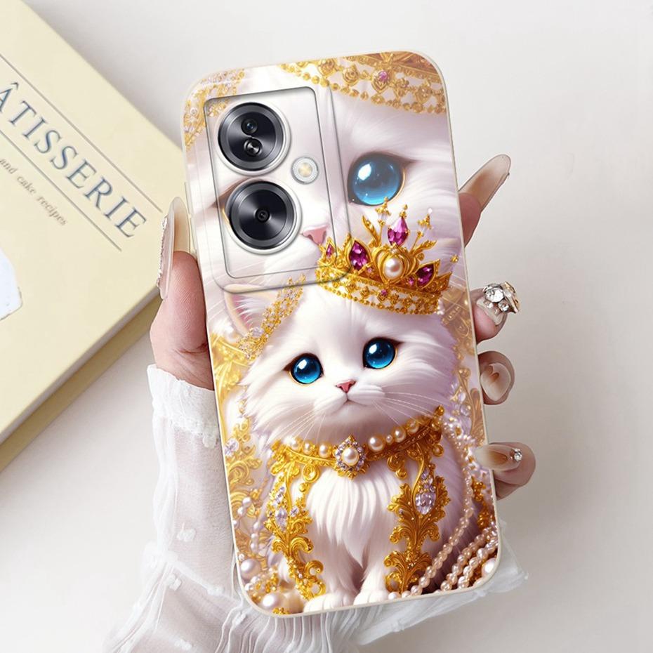 Cute Cartoon Phone Case For OPPO A79 CPH2553 CPH2557 Soft Silicone Shockproof Cases For Oppo A79 5G Covers Bumpers