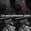 Car Manual Gear Shift Knob Leather Cover Scratch-Resistant Sleeve For BMW Performance M E87 E30 E46 E28 F35 G20 E93 F20 X3 X ADMVN1