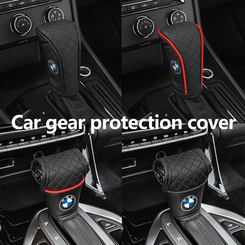 Car Manual Gear Shift Knob Leather Cover Scratch-Resistant Sleeve For BMW Performance M E87 E30 E46 E28 F35 G20 E93 F20 X3 X ADMVN1
