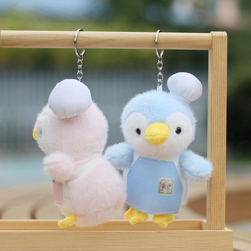 Adorable Penguin Keychain Plush Toy Bag Pendant Cute Animal Shape Soft Short Plush Material PP Cotton Filled Gift for Youth