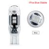 1/4Pcs Car Parking Lights T10 W5W LED Bulbs 3030 5SMD Instrument Lamp Auto License Plate Light