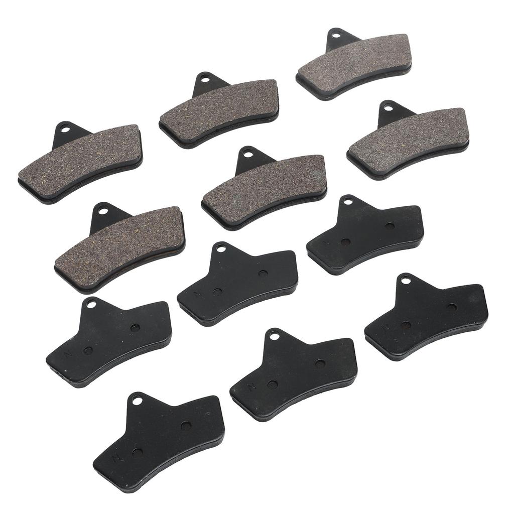 6 st Bromsbelägg Lågt Ljud Åldringsbeständiga Konsekvent Bromsning Ersättning För Arctic Cat 250 300 400