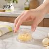 Multi-purpose Garlic Grinder Mincer Tool, Multi-Purpose Manual Rotating Press, Bite-Teeth Crushing Pickling Ingredient Chopper Structure Masher,