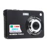 4K Digital Camera with 2.7in LCD Built In Fill Light 48MP 8x Zoom Anti Shake Pocket Camera for