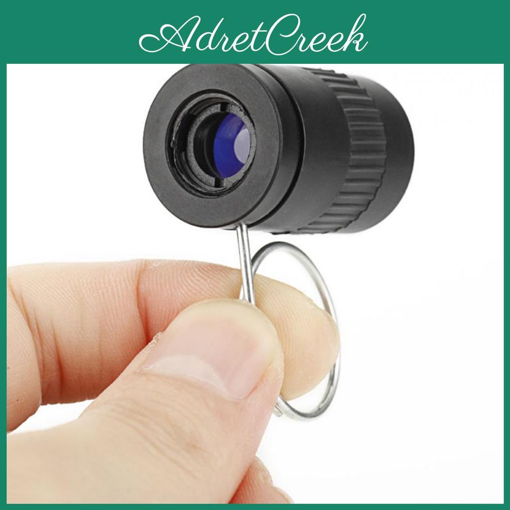 Monocular Telescope Mini Pocket 25x175mm Hd Lens With Knuckle Finger Ring