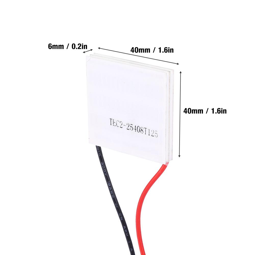 TEC225408 12V 8A Double Layer Refrigeration Cooling Sheet Semiconductor Cooler