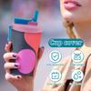 4Pcs Soda Can Cover Creative Sealed Silicone Straw Beverage Can Cover Cup Cov Suitable For Canned Beverage Reusable Tank Cover