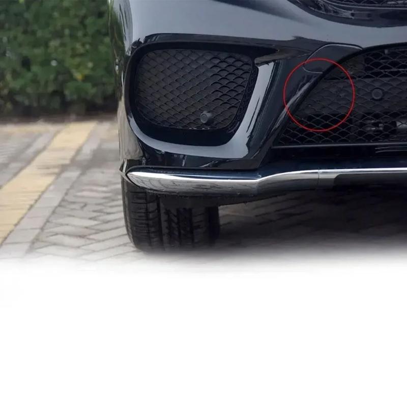 Front Lower Grille Grill Tow Hook Insert Cover for W292 2015-2019 Part Number 2928855722 Towing Caps ABS