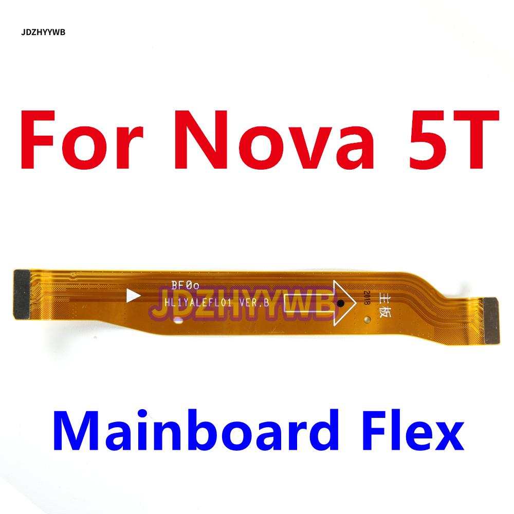 For Huawei Nova 5T 5 T USB Charging Dock Port Quick / Fast Charging Flex Cable Board  Mainboard Main Flex Cable 5T Main Flex