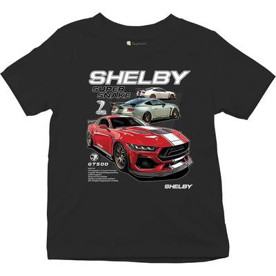 Ford Shelby Super Snake GT500 Youth Graphic Short Sleeve T-Shirt