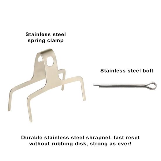 4 Pair Silent Bike Brake Pad Heat Dissipation Wear-resistant Resin Semi-metal Bicycle Disc Brake Pad MTB Ebike Brake Pad Replacement