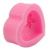 Heart Love Rose Flower 3D Silicone Soap Mold Food Grade Fondant Molds Cake Chocolate Candle Clay Cra