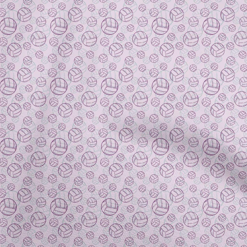 oneOone Cotton Flex Light Pink Fabric Sports Dress Material Fabric Print Fabric By The Yard 40 Inch