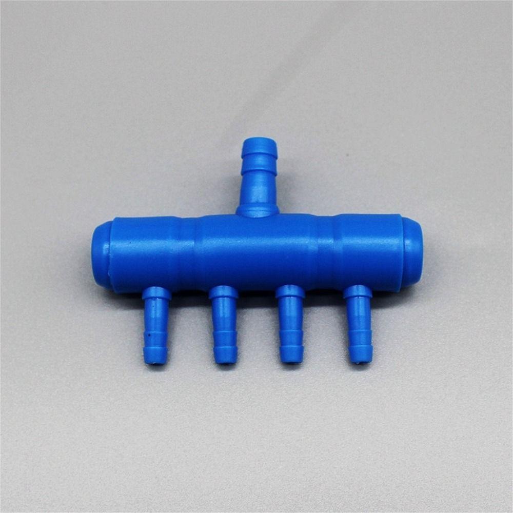 10Pcs Plastic Aquarium Air Splitter 4/5/8mm Oxygen Gas Diverter  for Fish Tank Air Pump Oxygenation