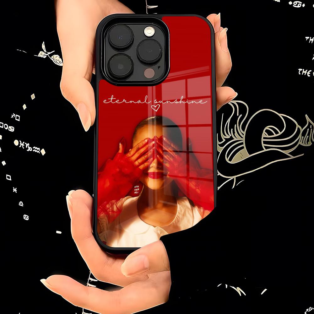 A- Ariana G-Grande Phone Case PC+TPU For IPhone 15 16 17ProMax 13 16 11 12 14 Pro Xs Max Mini Xr X Plus Cover
