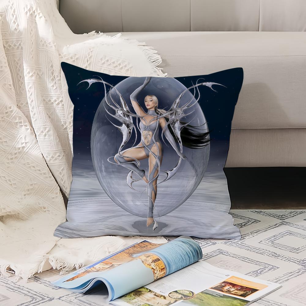 Spanish Singer L-Lolas Indigo Pillow Case Office Cushions Suitable For Sofa Car Bedroom Decorative Cushion Cover