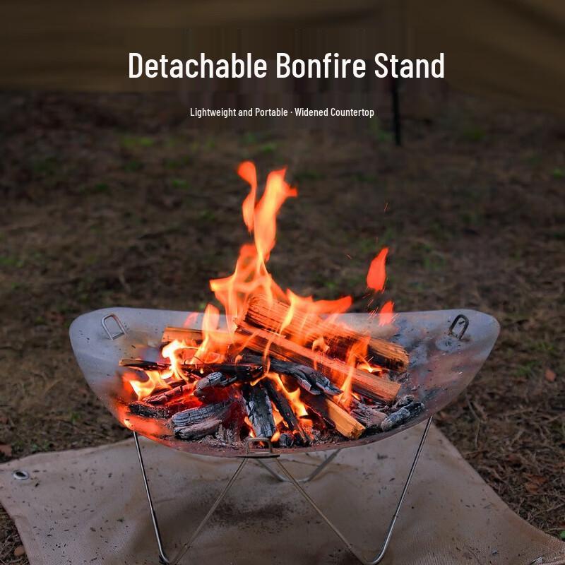 

Переносная дровяная печь и кострище Jun Kai Wei из нержавеющей стали для кемпинга