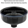 86Mm Oil Filter Wrench Tool With 16 Flutes,Oil Filter Removal Tool For 3/8" Ratchet Drive,Oil Filter Remover Tool Compatible With BMW Volvo Car