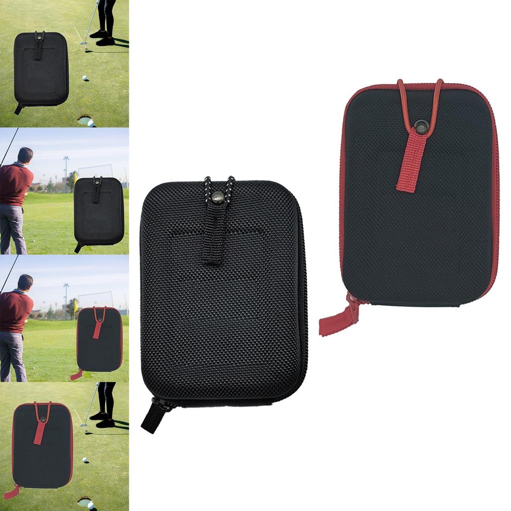 Golf Range Finder Storage Case Equipment Zipper Cover Carrying Bag Protective Holder Hard Pouch Shell EVA for Hunting Traveling