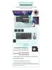 Ultra-Thin Rechargeable Bluetooth & 2.4G Wireless 3-Mode Keyboard and Mouse Set for Office Use.