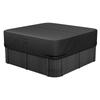 Buiten Hot Tub Cover 2413x2413x508mm Weerbestendig en Waterdicht Zwart