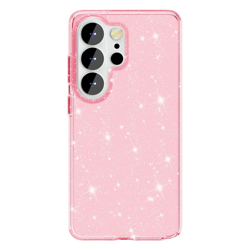 For Samsung Galaxy S26 Ultra Case Sparkly Powder Glitter Shiny Soft TPU + Hard PC Back Cover