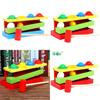 Wooden Toddler Color Matching Hammering Toy Interactive Ball Game For 1-2-3 Year Olds