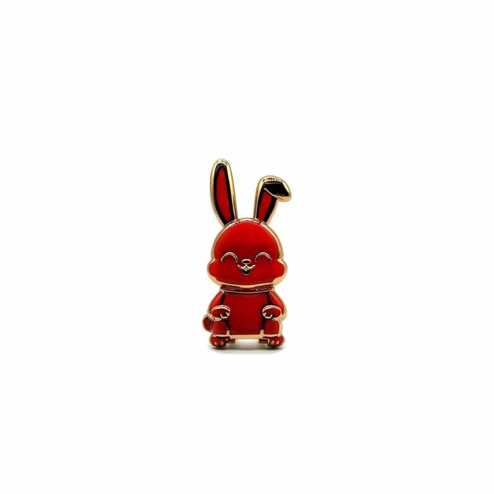 ABS Bunny Finger Ring Holder Mobile Phone Holder Phone Back Sticker Pad