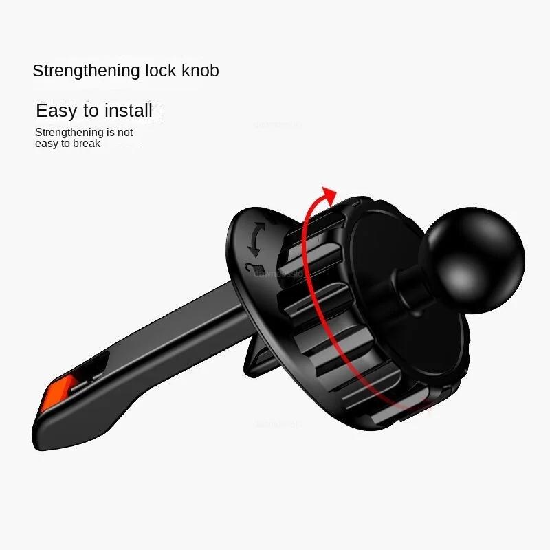 17mm Ball Head Base for Car Phone Holder Universal Car Air Vent Mobile Phone Stand GPS Bracket Car Air Outlet Clip Accessories