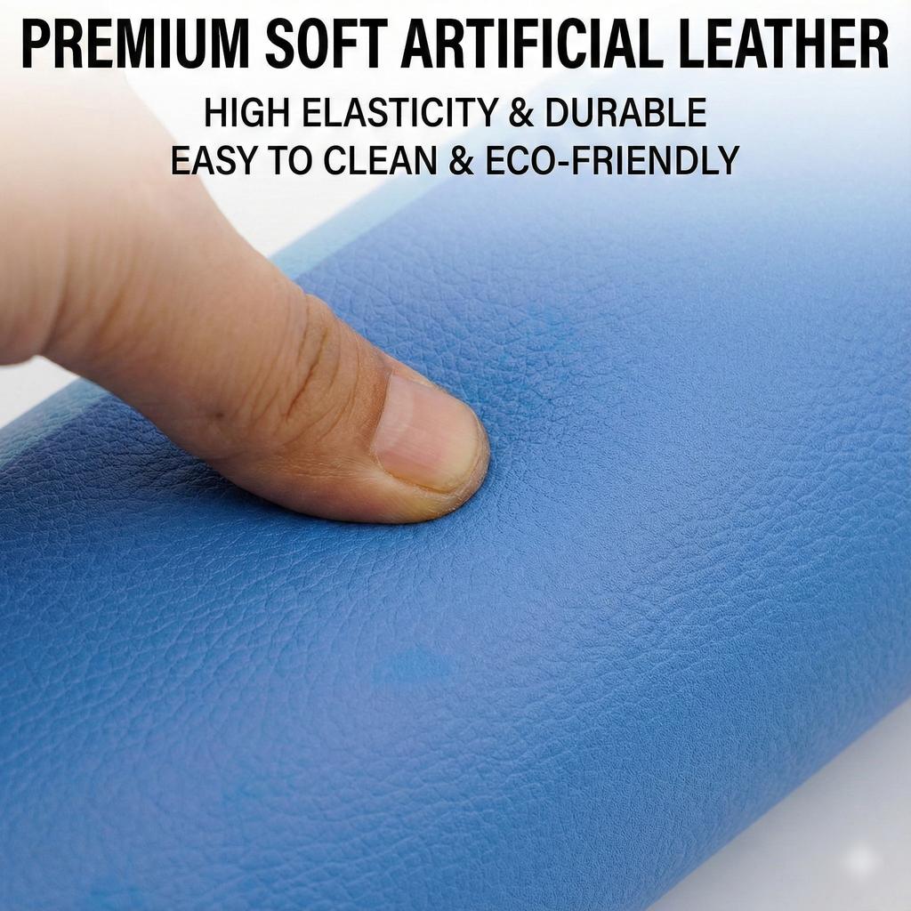 6Pcs 3D Pencil Wall Padding for Kids Room Nursery Soft PU Leather Anti Collision Sticker Self Adhesive Mat