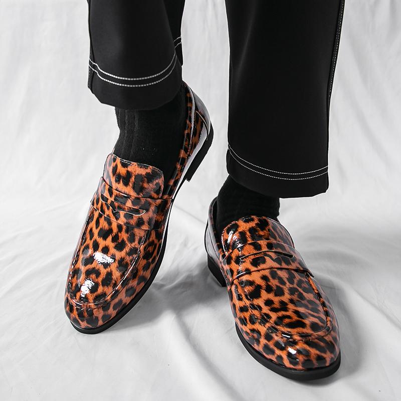 Fashion Fashion Men Loafers Leather Dress Shoes for Men Casual Shoes Moccasins Breathable Mens Shoe Men Driving Footwear Comfort Flats